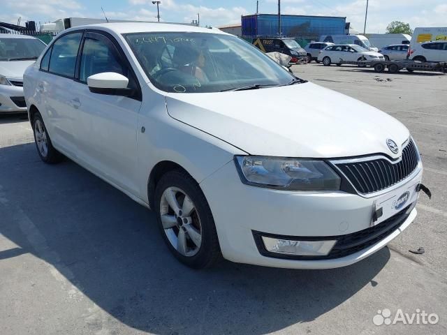 Вентилятор радиатора skoda rapid 2013