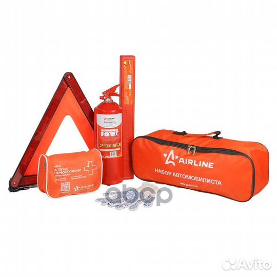 Набор автомобилиста Техосмотр (Знак AT-02+Аптеч