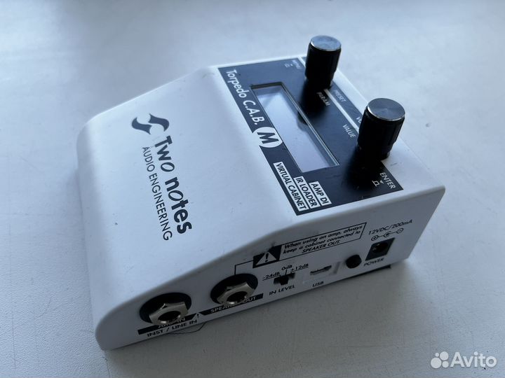 Two Notes Torpedo M+ эмулятор гитарных кабинетов