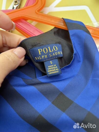 Новое платье polo ralph lauren 5л