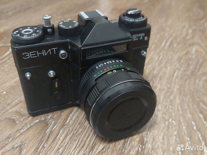 Пленочный фотоаппарат Зенит ет (Helios-44m-6)