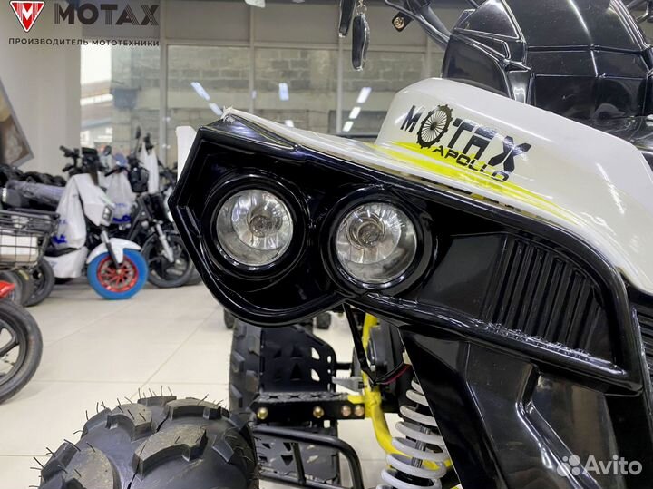 Квадроцикл Raptor Super LUX 125 Желтый