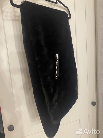 Меховой шарф bershka