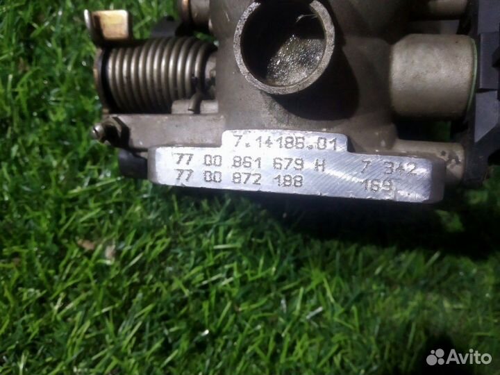 Дроссельная заслонка Renault Scenic 1.6 1999-2003