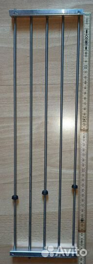 Стальные стержни (Д4 мм, 8 мм) для полок, моделей