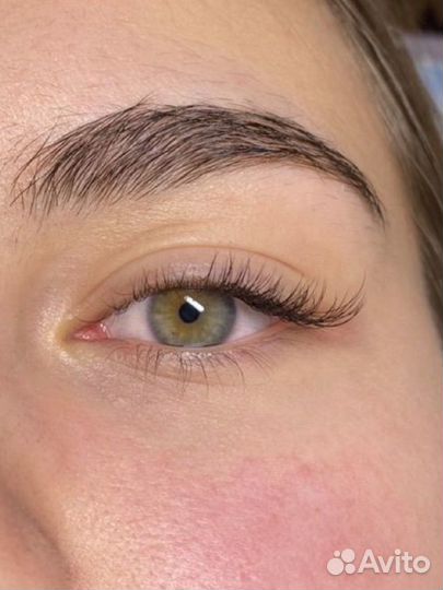 Наращивание ресниц на дому