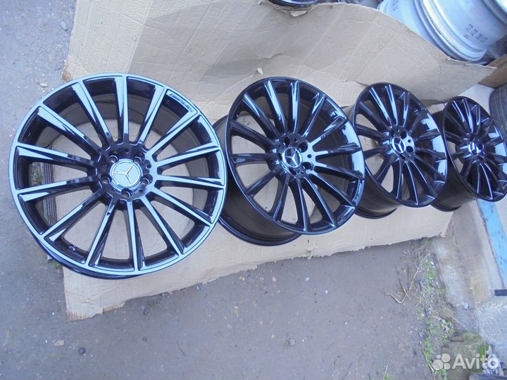 Разноширокие оригинал диски Mercedes W253 AMG R20