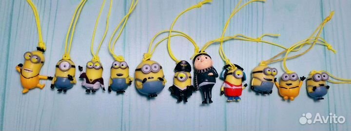 Коллекция игрушек из киндоров