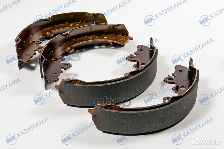 Колодки тормозные барабанные, задние K2395 MK