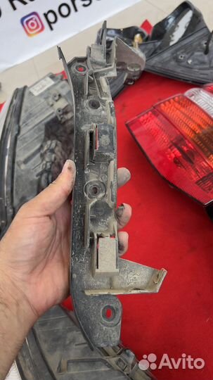 Направляющие бампера porsche cayenne