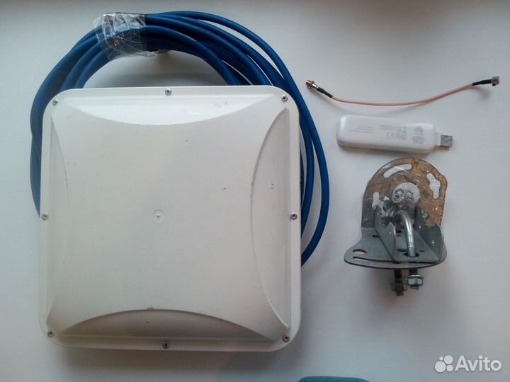 Антенна внешняя, кабель, модем, переходник