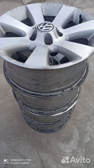 Оригинальные диски r16 на volkswagen