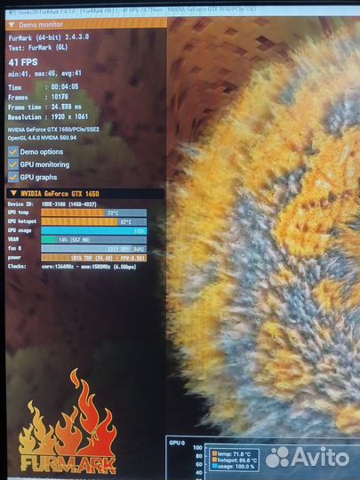 Игровой пк i3-10100f 1650