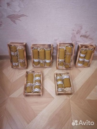 Свечи из вощины