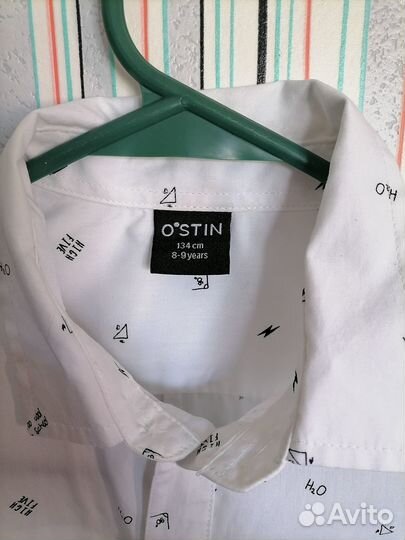 Рубашка для мальчика 134