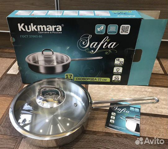 Сковорода нержавейка