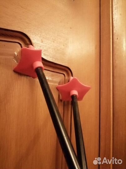 Лыжи и палки детские (для малышей) под обувь,110см