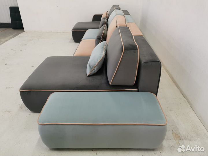 П образный диван модульный мемори комфортный
