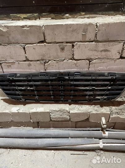 Облицовка радиатора w220