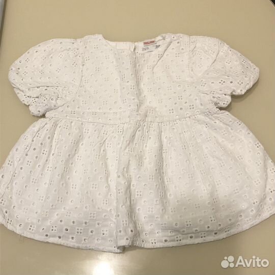 Блузка zara для девочки 92