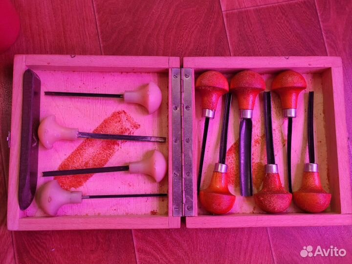 Набор для резьбы по дереву СССР