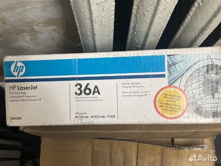 Картридж HP laserjet 36A