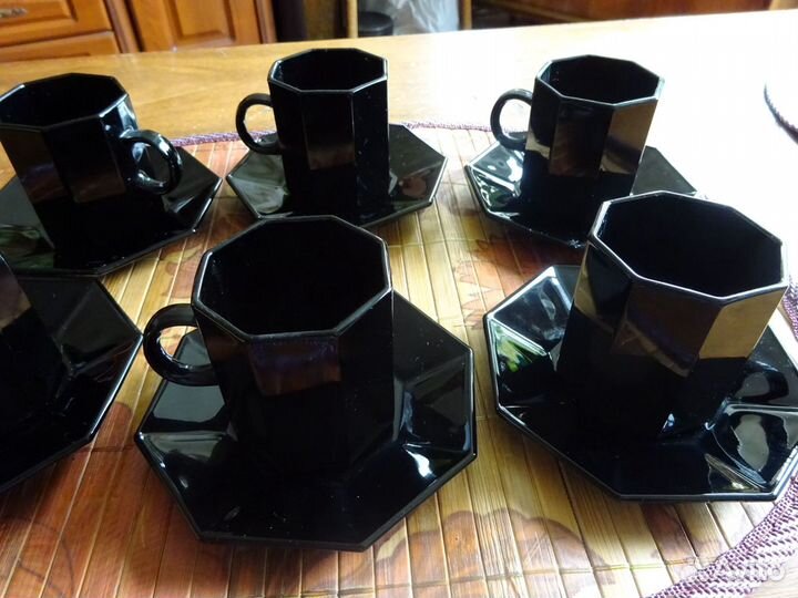 Необычные кофейные чашки. Франция конец 70х