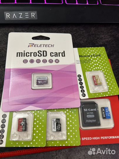 Карта памяти micro sd 64 gb