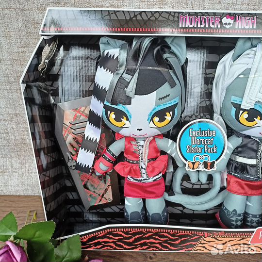 Куклы Монстер Хай сестры кошки