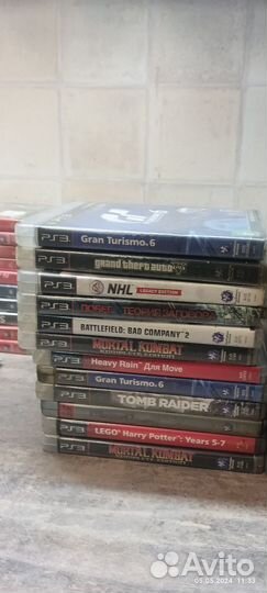 Новые диски на ps3