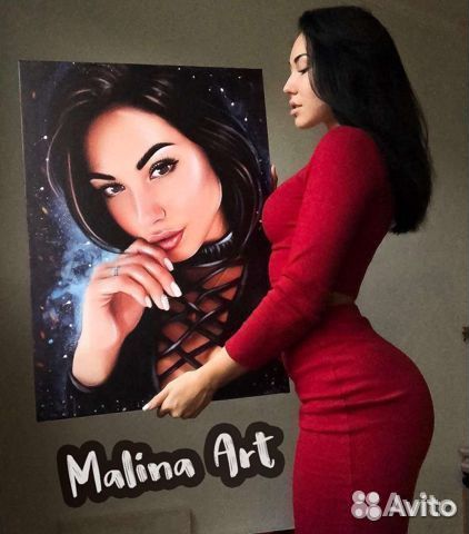 Портрет по фото на заказ Томск