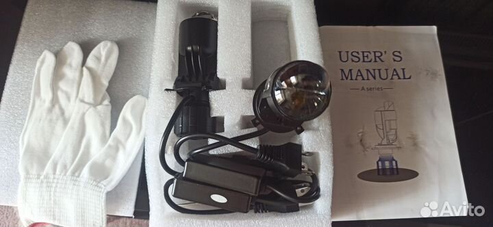 Светодиодные лампы h4 с линзой