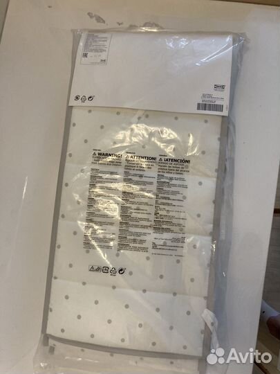 Мягкий бортик в детскую кроватку IKEA