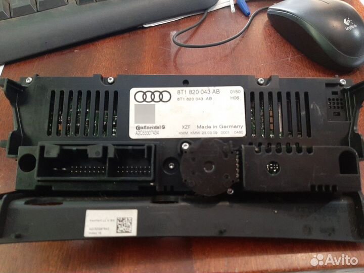 Блок управления климатом ауди а4б8/audi a4b8