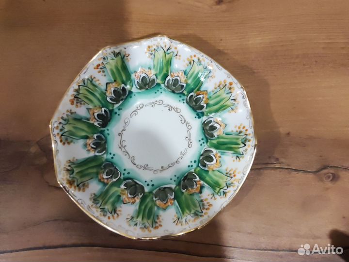 Чайная пара фарфор тонкий