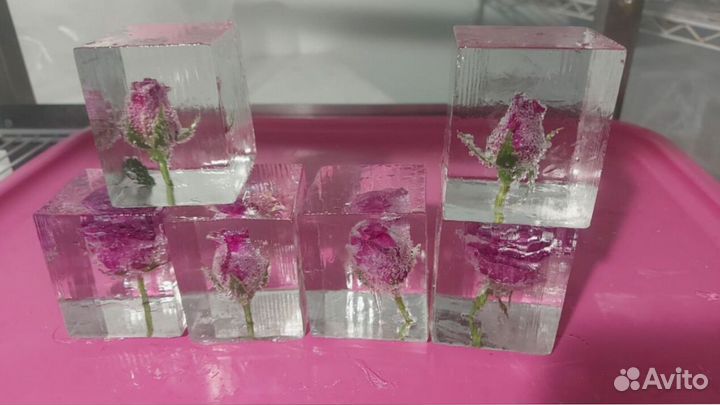 Доставка цветочного льда 15019 грамм