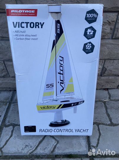Новый Радиоуправляемый катер Pilotage яхта Victory