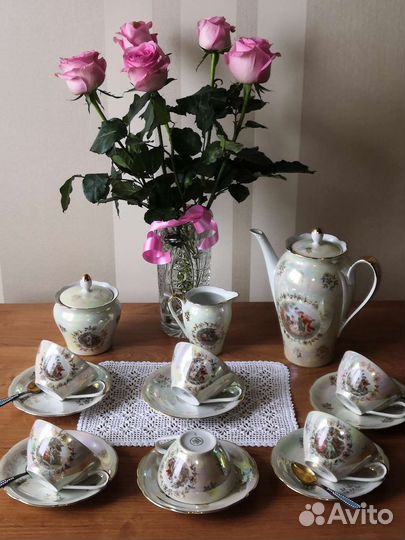 Винтаж сервизы Мадонна, kahla, Jlmenau