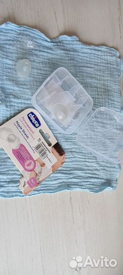 Силиконовые накладки на грудь для кормления Chicco