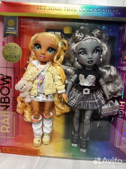 Куклы Rainbow high сет Санни и Луна. Бронь