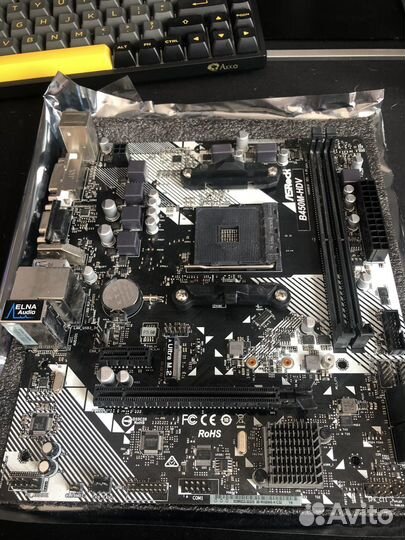 Материнская плата asrock b450m hdv r4.0