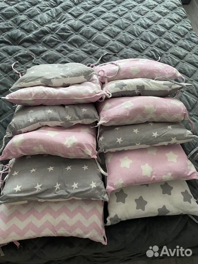 Бортики в кроватку