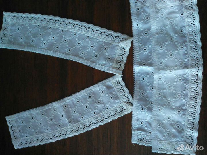 Воротнички и манжеты старинное кружево