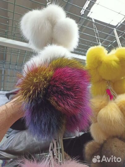 Меховые помпоны Арт.Мп44