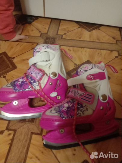 Коньки детские раздвижные