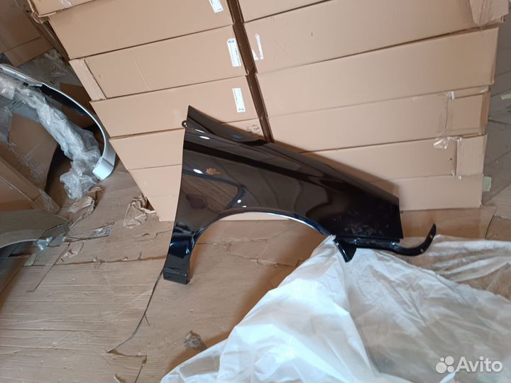 Крыло правое лада калина (LADA kalina) сине черный