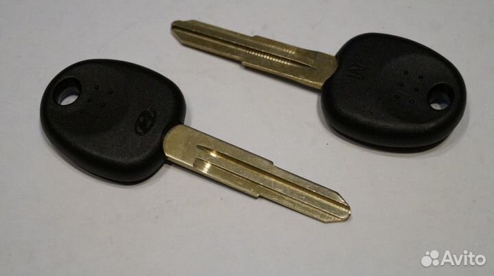 Ключ с чипом hyundai Хундай PCF7936AS ID46 HYN11P