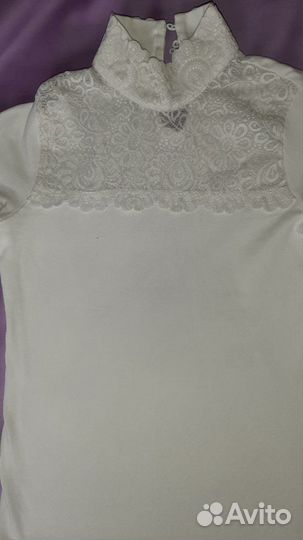 Блузки школьные, р. 128