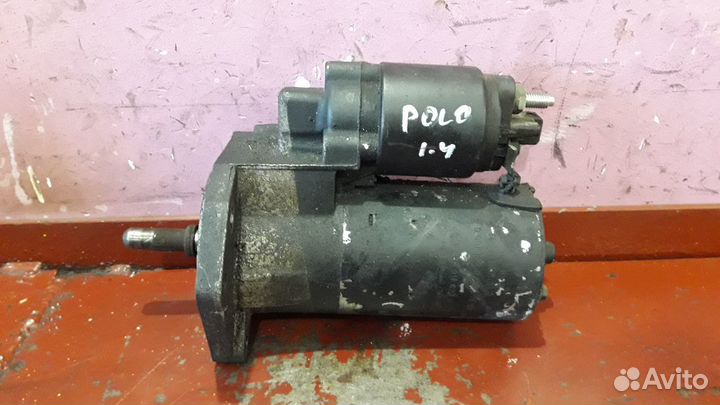 Стартер Фольксваген Поло 1,4, Volkswagen Polo 1.4