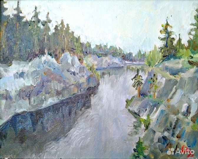 Мраморный каньон. Карелия. Пейзаж